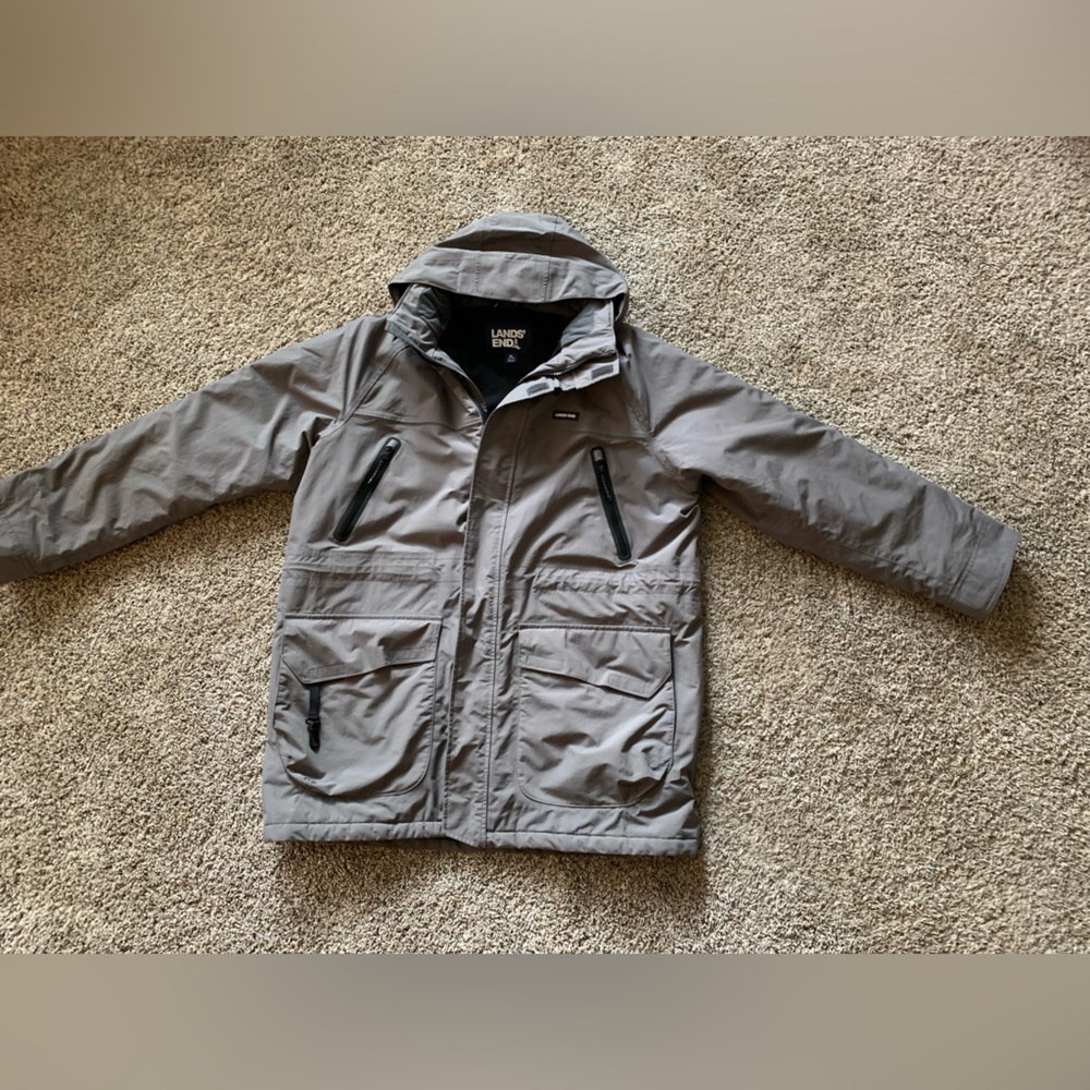 MENS XL LANDS END COAT